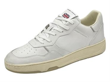 crime london 16205 BIANCO sneakers pelle uomo
