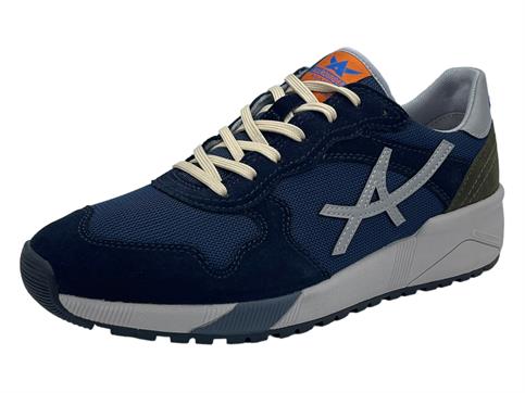 allrounder SPEED BLU sneakers uomo tessuto camoscio