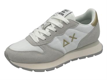sun68 z35202 bianco sneaker tessuto  donna