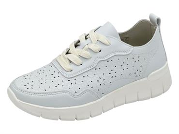 grunland sc0196 bianco sneaker tessuto donna leggere
