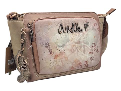 anekke  bolso 40813-070 nude borsa ecopelle