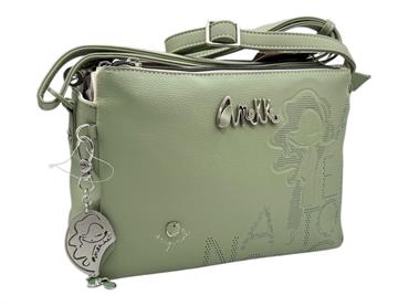 anekke bolso 40743-184 verde borsa ecopelle