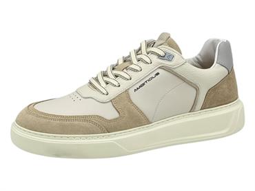 ambitious 13449 beige sneakers pelle uomo estralingt