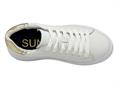 sun68 z35226 bianco sneakers pelle donna extralight