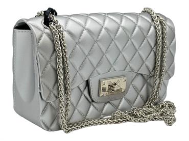 marc ellis flat falcon argento borsa pvc tracolla