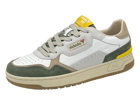 victoria 8800124 verde sneakers pelle  uomo