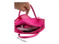 marc ellis buby fuxia borsa pvc traforata tracolla