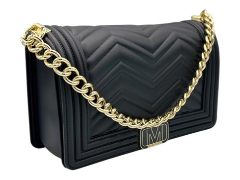 marc ellis FLAT M NERO borsa pvc tracolla registrabi