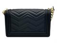 marc ellis FLAT S NERO/ORO borsa pvc tracolla regist