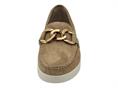 grunland sc4384 corda mocassino  donna camoscio
