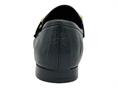 mjus T85120 nero mocassino donna pelle tacco basso