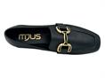 mjus T85120 nero mocassino donna pelle tacco basso