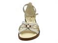 mjus l80008 latte sandalo  donna tallone chiuso