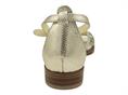 mjus l80008 latte sandalo  donna tallone chiuso