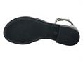 mjus l80008 nero sandalo donna  tallone chiuso