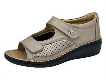 grunland sc5559 tortora sandalo  donna sanitaria