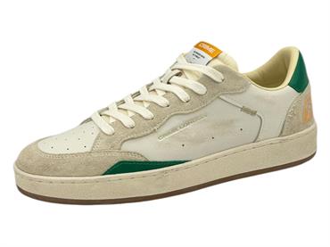 crime london 14200 bianco sneakers pelle  uomo