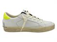 crime london 14108 bianco sneakers pelle  uomo