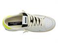 crime london 14108 bianco sneakers pelle  uomo