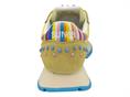sun68 z35206 giallo sneaker tessuto donna perline