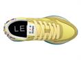 sun68 z35206 giallo sneaker tessuto donna perline