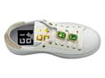 gio+ pia304 bianco sneakers pelle  donna gioiello