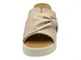 melluso 019237 latte ciabatta donna plle zeppa alta