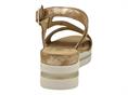 melluso 019239 cuoio sandalo  donna pelle zeppa alta