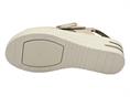 melluso 019227 latte sandalo donna pelle zeppa