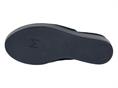melluso r80542 nero sandalo  donna zeppa pelle