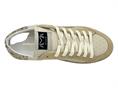 ama brand 4105 bianco/sabbia sneakers pelle donna