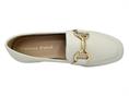 francesco brunelli 5103 bianco mocassino donna pelle