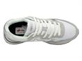 w6yz 1n23 bianco sneaker tessuto donna platform
