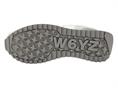 w6yz 1n23 bianco sneaker tessuto donna platform