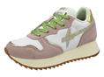 w6yz 1m18 cipria sneaker tessuto donna platform