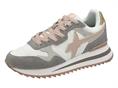 w6yz 2b22 grigio sneaker tessuto donna platform