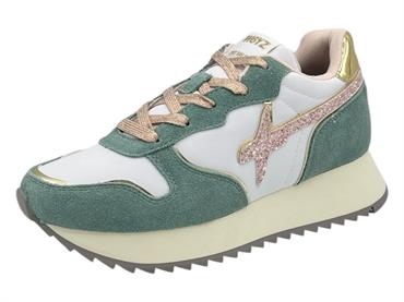 w6yz 3f15 salvia sneaker tessuto donna platform