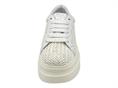 gio+ aria50 bianco sneakers pelle donna intrecciata