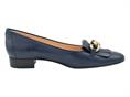 casanova 1314 blu decolte  donna pelle catena