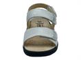 mephisto getha argento sandalo donna plantare velcro
