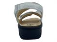 mephisto getha argento sandalo donna plantare velcro