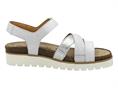 mephisto thina off white  sandalo donna plantare