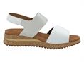 mephisto jade bianco sandalo donna pelle