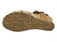 mephisto lesley cuoio sandalo donna pelle zeppa alta