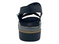 mephisto dominica nero sandalo donna pelle velcro