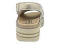 mephisto cordelia oro sandalo donna plantare zeppa