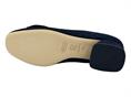 melluso m001 blu mocassino donna camoscio sfoderato