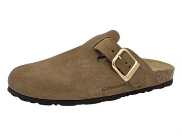 grunland cb2609 tortora sabot donna nabuk
