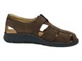 grunland se0077 mogano ragno uomo  nabuk velcro