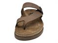 mephisto niels dark brown infradito uomo pelle